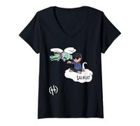 Womens Mente positiva Junior Regional Tumbados H Belicos Sad Boys V-Neck T-Shirt