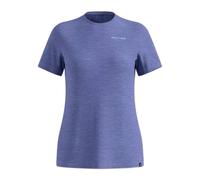 Odlo X Pow Merino Tencel Short Sleeve T-shirt Blue M Woman