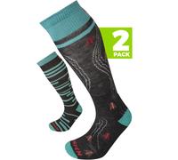 Lorpen S2mwc Long Socks 2 Pairs Black EU 38-41 Woman