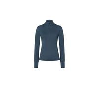 Women's merino wool technical undergarment W TUNDRA175 ZIP 1/4 (Blueberry)