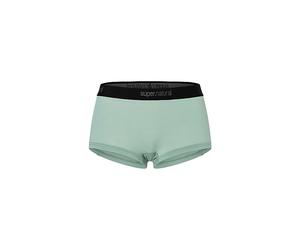 Women's merino wool underwear SUPER.NATURAL W TUNDRA175 BOYFRIEND HIPSTER (Light Jade)