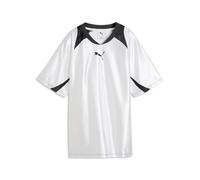 Women's Mesh Printed T-Shirt Puma Cat Logo Blanc XL