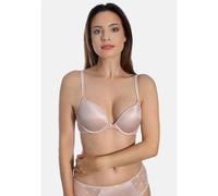 Women's Mesh Push-Up Bra Sassa Beige 105B