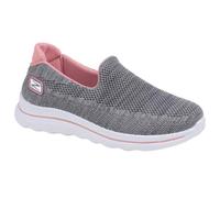 Women's Mesh Slip On Shoes,Slip On Trainers Lightweight Running Sneakers,Memory Foam Sneakers Tennis,Breathable,Flexible,Lightweight,for Busy Mornings Or When Going Out Gray