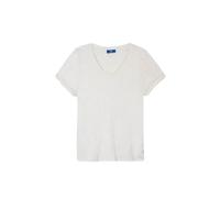 Women's mesh T-shirt TBS Adina Blanc M