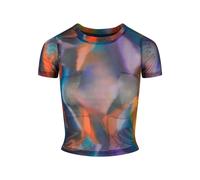 Women's mesh T-shirt Urban Classics AOP Multicolore XS