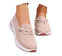Womens Mesh Walking Shoes Comfortable Flat Sandals Closed Toe Wide Diabetic Shoes Adjustable Slip On Quick-Dry Breathable Neuropathy Nursing Barefoot Shoes Casual Wide Width Sneakers