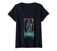 Women's Mesopotamian God Nanna V-Neck T-Shirt