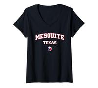 Women's Mesquite TX V-Neck T-Shirt