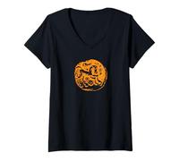 Womens Metal detectorists, metal detecting rally celtic coin V-Neck T-Shirt
