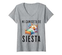Women's Mi Siesta Irónica V-Neck T-Shirt
