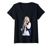 Women's Michael McKean Spinal Tap Break Like The Wind Era 1992 V-Neck T-Shirt