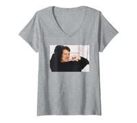 Womens Michael Palin Around The World In Eighty Days V-Neck T-Shirt