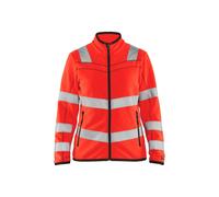 Women's microfleece reflective jacket Blaklader Rouge XS