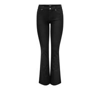 Women's mid-flare jeans Only Blush REA2343 Noir XLx34