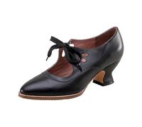 Womens Mid High Heel Pumps Wide Feet Chunky Bridal Shoes Crisscross Ankle Strap Formal Smart Office Work Court Shoe Lightweight Breathable Easy to Wear Take Off