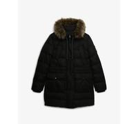Women's mid-length down jacket Superdry Everest Noir S