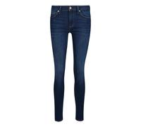 Women's Mid-Rise 5 Pocket Skinny Jeans QS Sadie Bleu 32x34