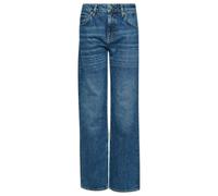 Superdry Mid Rise Wide Leg Jeans Blue 30 / 30 Woman