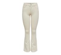 Women's mid-rise jeans Only Blush Dotbox White Sx34