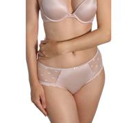 Women's mid-rise panties Sassa Dotted Mesh Rose 40