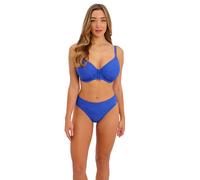 Women's mid-rise swimsuit bottom Fantasie Beach Waves Ultramarine Bleu M