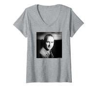 Womens Midge Ure Ultravox Singer Portrait Chris Duffy Photography V-Neck T-Shirt