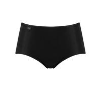 Sloggi Womens 24/7 Microfibre Midi C3p Slip, Black, 12 UK