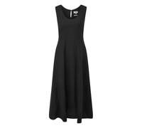 Women's Midi Linen Blend Fluid Dress with Side Pockets s.Oliver Noir 40