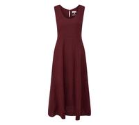 Women's Midi Linen Blend Fluid Dress with Side Pockets s.Oliver Rouge 34