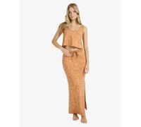 Women's midi skirt Billabong Embers Orange M