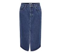 Only Denim Midi Skirt - Light Blue, Blue, Size Xs = Uk 6, Women Blue