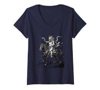 Women's Midnight Earl Ascending V-Neck T-Shirt