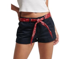 Women's mini chino shorts Superdry Bleu XL
