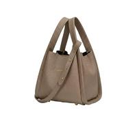 Women's Mini Cowhide Leather Bucket Bag Removable Strap | Crossbody, Classic Soft Handbag, Multi-functional, Secure Zipper, Lightweight, Daily Commute, Parties Travel Shopping