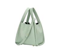 Women's Mini Cowhide Leather Bucket Bag Removable Strap | Crossbody, Classic Soft Handbag, Multi-functional, Secure Zipper, Lightweight, Daily Commute, Parties Travel Shopping