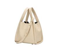 Women's Mini Cowhide Leather Bucket Bag Removable Strap | Crossbody, Classic Soft Handbag, Multi-functional, Secure Zipper, Lightweight, Daily Commute, Parties Travel Shopping