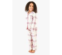 Womens Mini Me Matching Pink Check Pyjamas - 3-4 Years, Pink