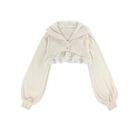 Women's Mini Slip Dress - Y2K Sexy Lace Spaghetti Strap Short Dress with Bow Details Sweet Floral Lace Trim Casual Streetwear Sexy for Party Night Out Japanese Lolita (White,S)