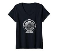 Women's Minimalism Planet Needs a Break Anti-consumerism V-Neck T-Shirt