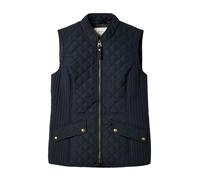 Women's Minx Showerproof Diamond Quilted Gilet, Blue 10