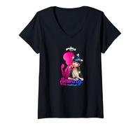 Womens Miraculous Ladybug London Chronobug Saving The world V-Neck T-Shirt