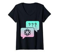 Womens Miscommunication Misunderstood Misunderstanding V-Neck T-Shirt