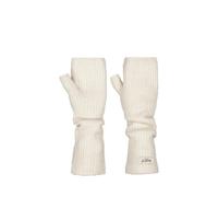 Barts - Women's Darty Fingerless Gloves - Gloves size One Size, sand/white
