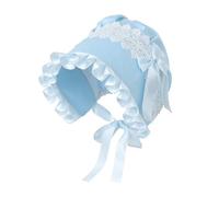 Women's Mob Cap Victorian Housemaid Bonnet Pilgrim Hat Colonial Costume Accessory