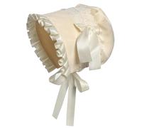 Women's Mob Cap Victorian Housemaid Bonnet Pilgrim Hat Colonial Costume Accessory