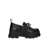 Women's moccasins Buffalo Aspha loafer chain Noir 40
