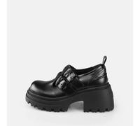 Women's moccasins Buffalo Bravr Jane DBL Noir 39