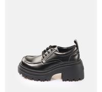 Women's moccasins Buffalo Bravr Lace Up Lo Noir 40