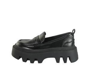 Women's moccasins Buffalo Flora Loafer - Vegan Box Noir 37